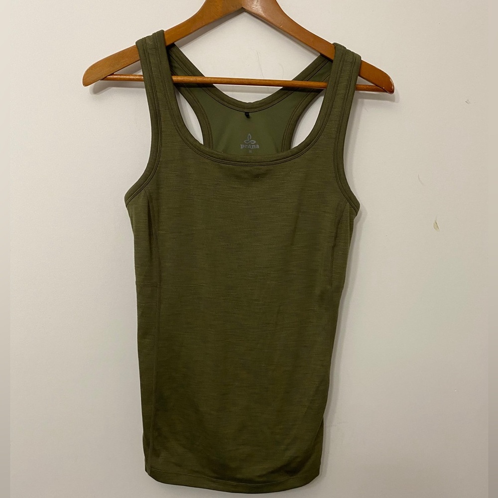 Prana Forest Green Women's Tank Top